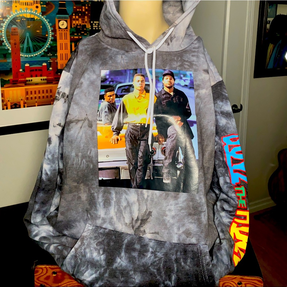 Boyz In Da Hoodie Tie Dye Hoodie